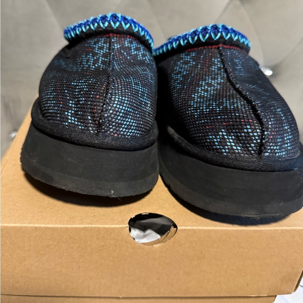 UGG Black and Blue Slipper